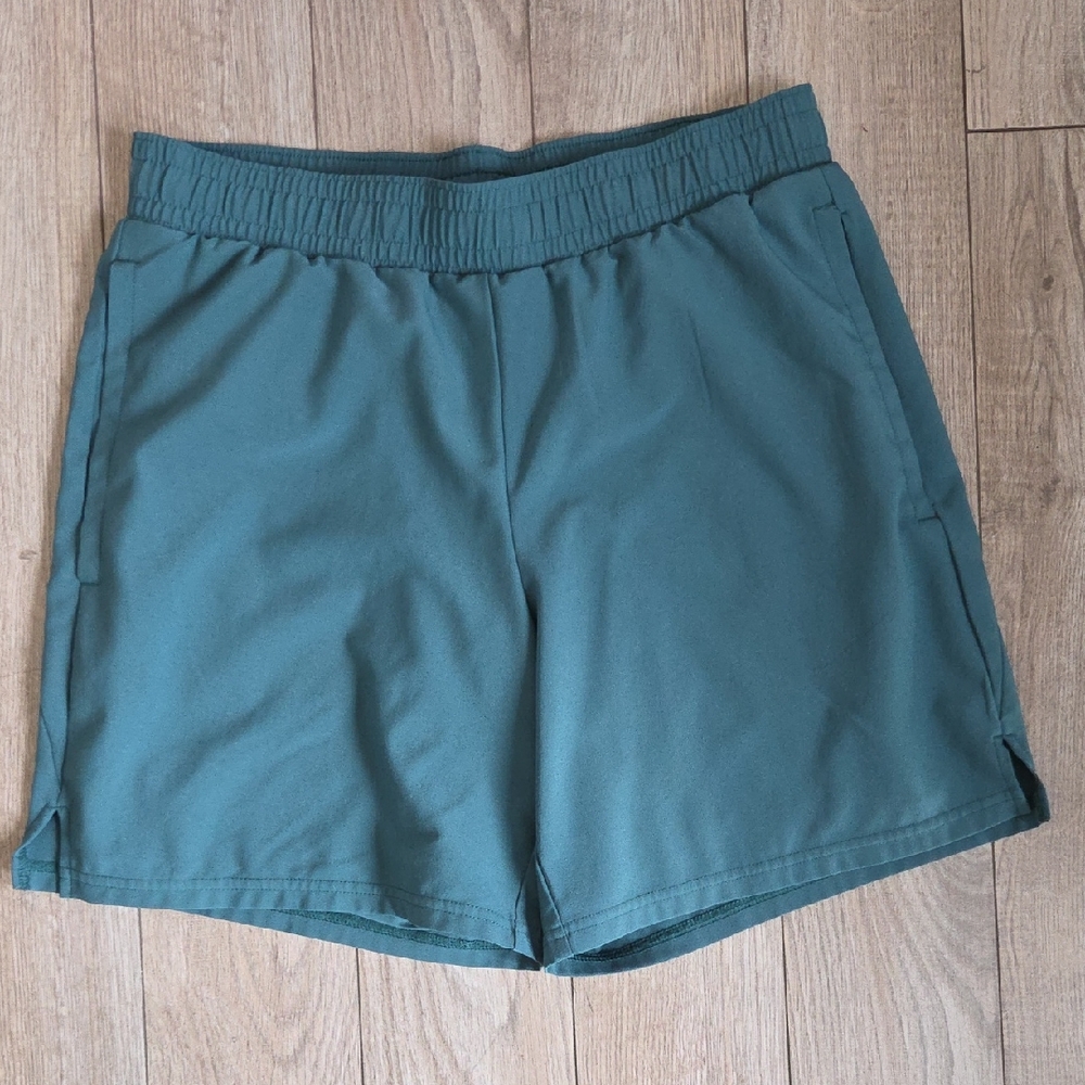 all in motion Teal Athletic Shorts with Elastic Waistband Small